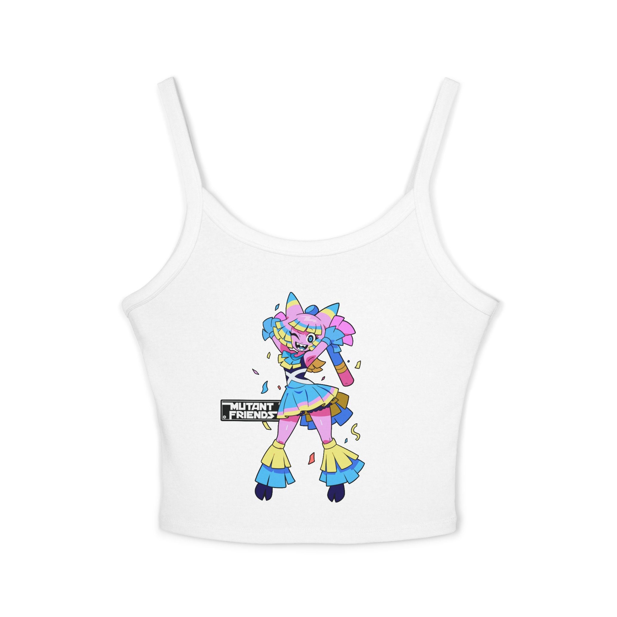 NelNal Mutant friends Spaghetti Strap Tank Top
